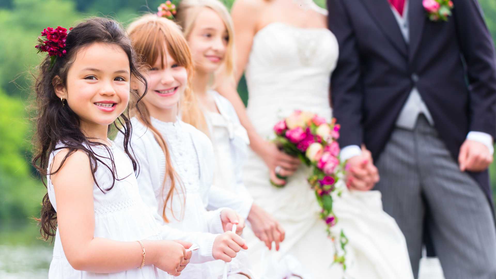 wedding flower girl