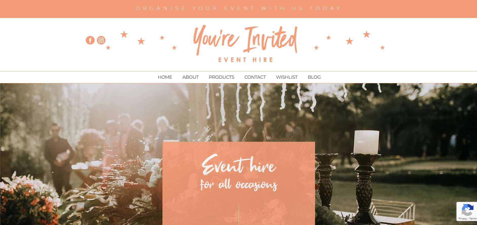 you're invited event hire