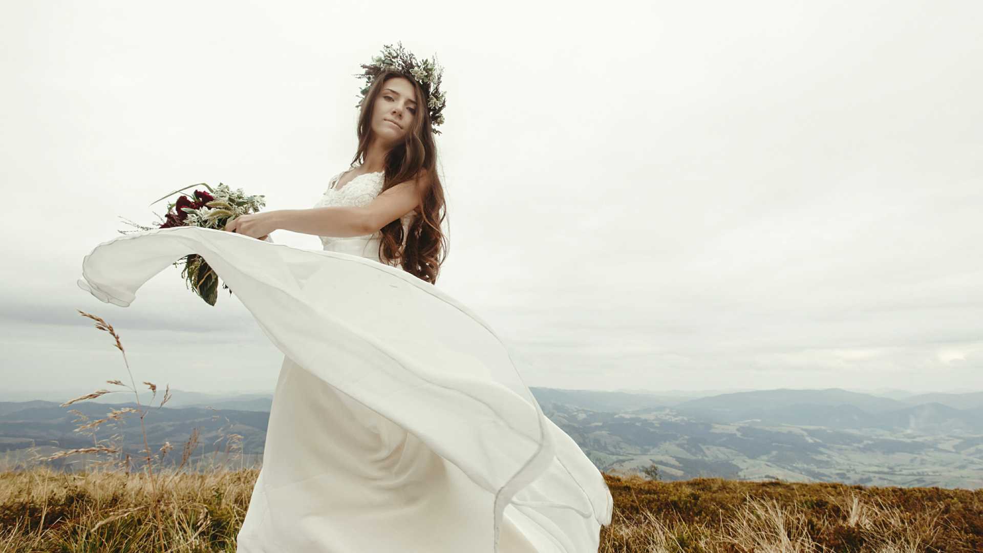 boho wedding dress