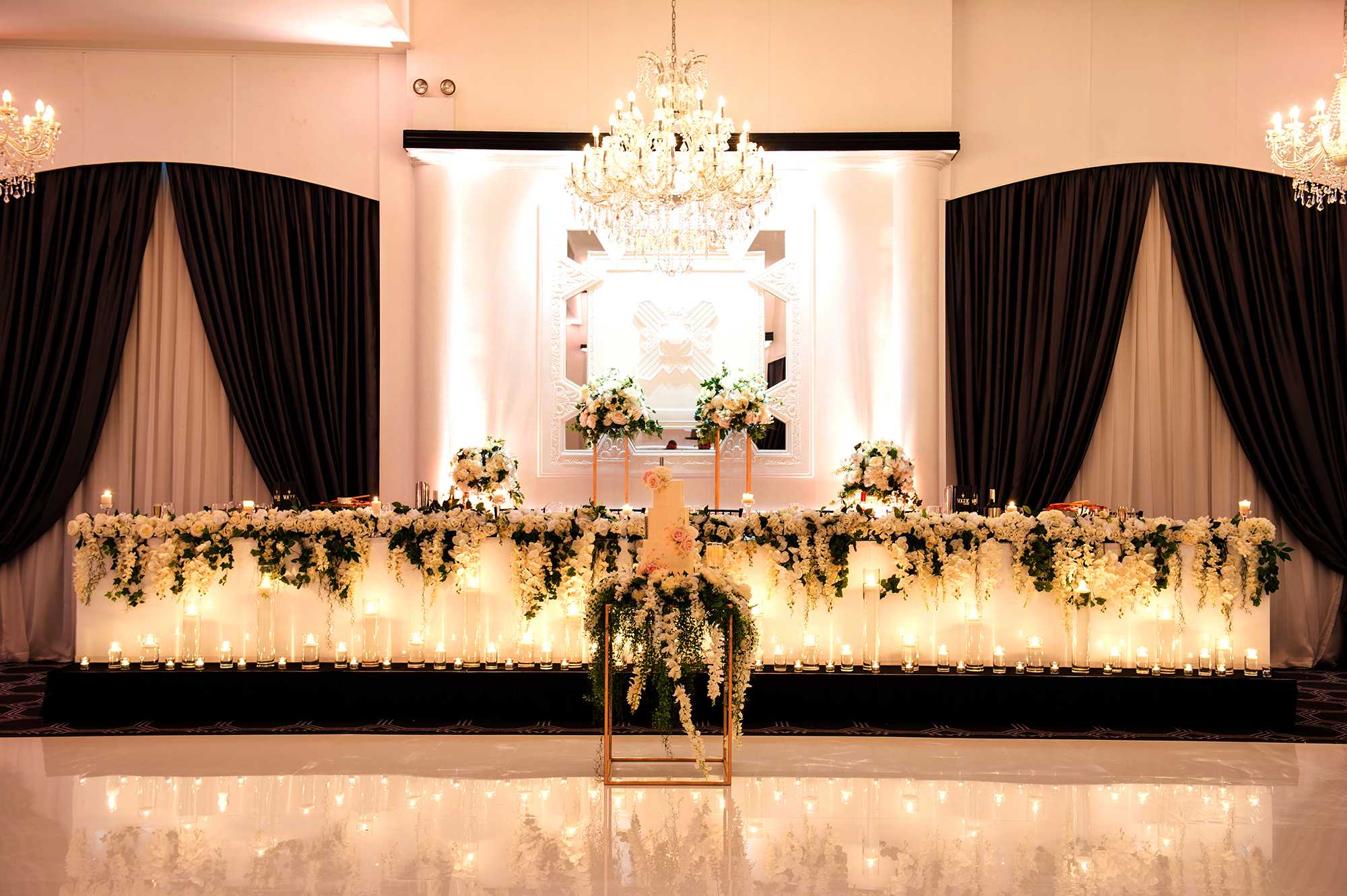 vogue ballroom incredible bridal table