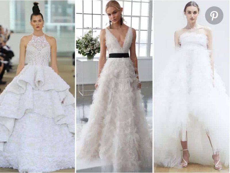 Popular Bridal Dress Trends- Vogue Ballroom Wedding Venue