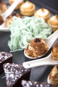 dessert platter truffle balls