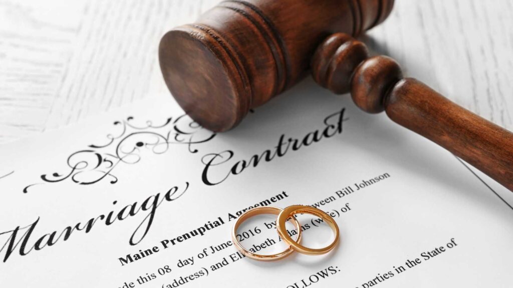 wedding contract