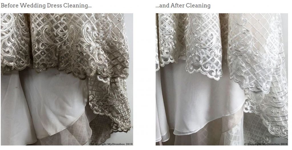 13 Tips on Wedding Dress Cleaning Preservation for Brides