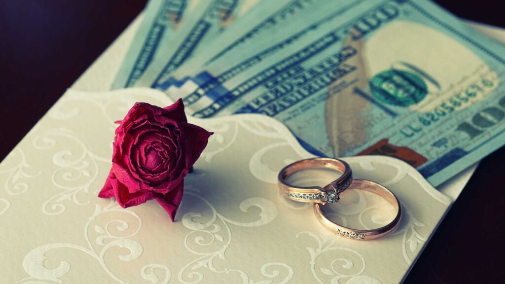 wedding gifts cash